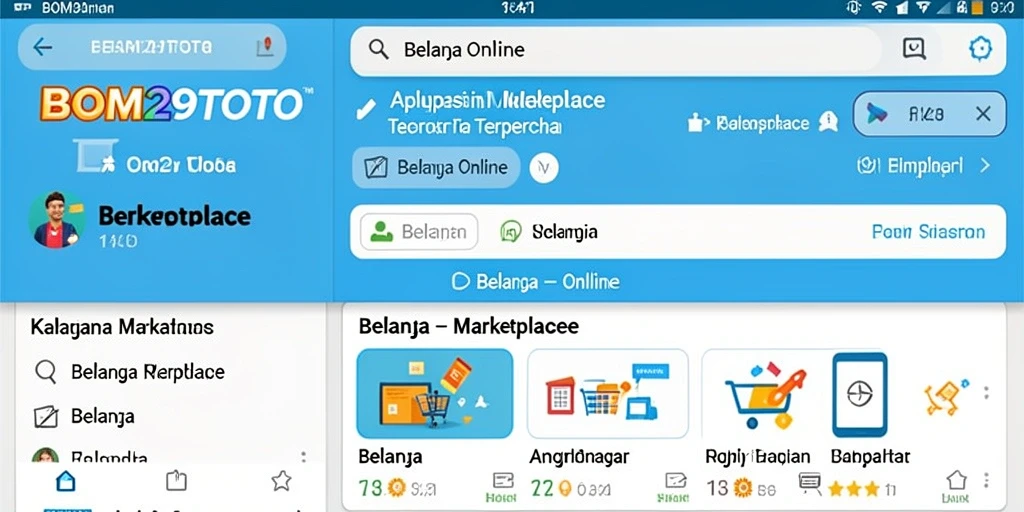 Tampilan antarmuka pengguna BOM29TOTO yang menarik dan mudah digunakan.