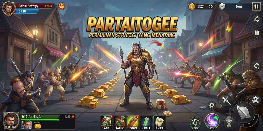 Tampilan antarmuka PARTAITOGEL yang menawan dan user-friendly.